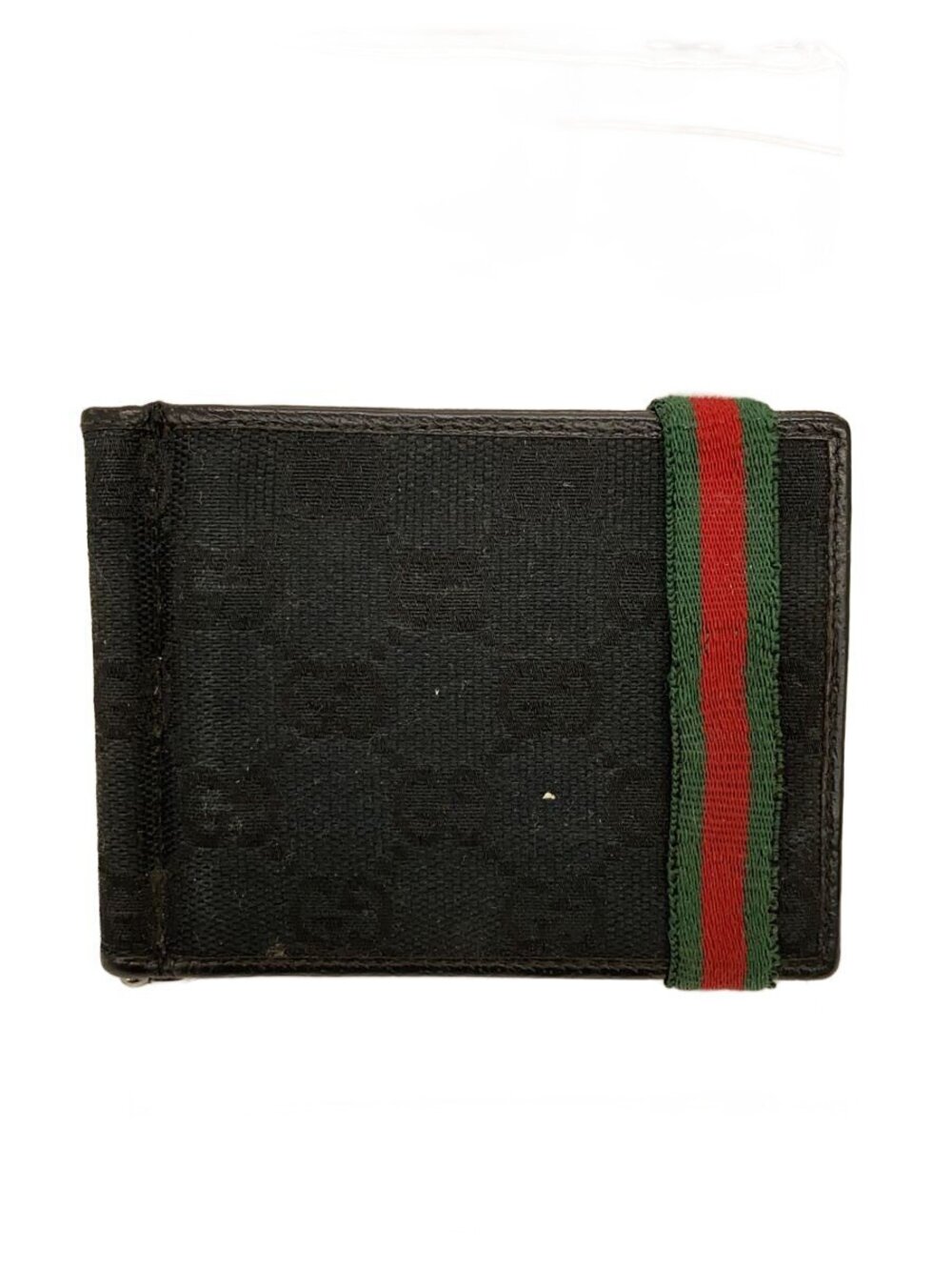 Gucci Card Case Wallet Black All over